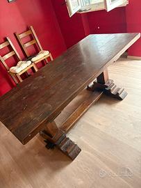 Tavolo legno massello