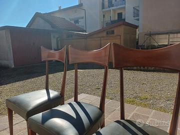 6 sedie vintage anni 50