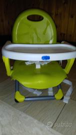 rialzino sedia per pappa bambino