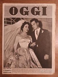 Rivista Oggi 1950 - Matrimonio Elizabeth e ...