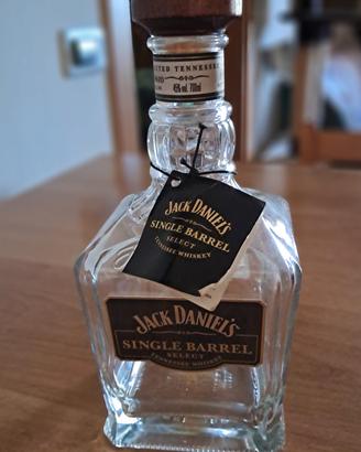 bottiglia vuota jack daniels Silver barrel