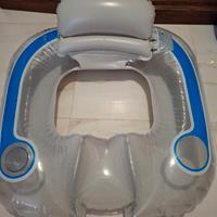 poltrona gonfiabile piscina 