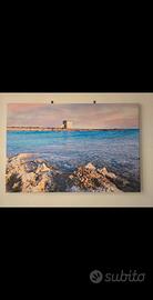 tela decorativa 60×90 cm Torre Lapillo Salento 