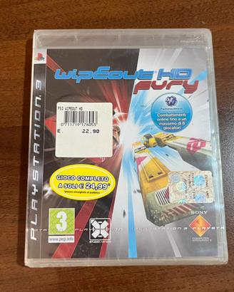 Wipeout HD Fury Ps3  Nuovo Sigillato ITALIANO pal