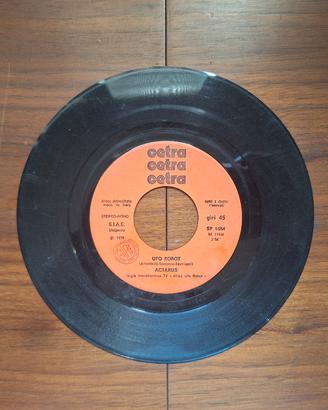 ACTARUS (Sigla TV Goldrake) 45 GIRI ORIGINALE 1978