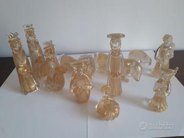 Presepe vetro Murano Archimede Seguso