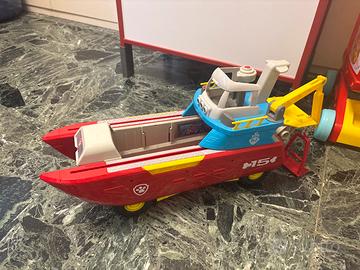 Giocho barca paw patrol