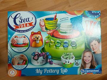 Set gioco argilla My pottery lab
