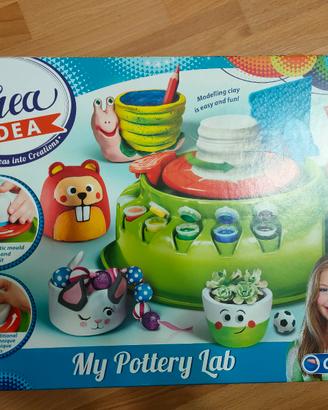 Set gioco argilla My pottery lab