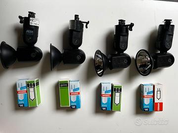 Faretti targetti Alta Lite vintage nuove