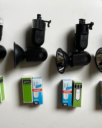 Faretti targetti Alta Lite vintage nuove