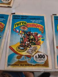 bustine di figurine anni 60 - 70