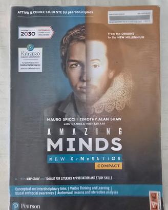 libro l'inglese Amazing Minds 9788883396236