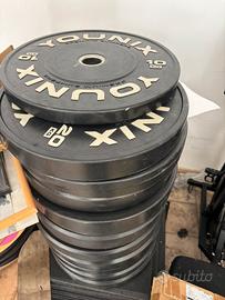 195kg dischi bumpers