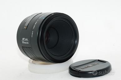 obiettivo Sony alpha A Minolta AF 50mm macro f2.8 