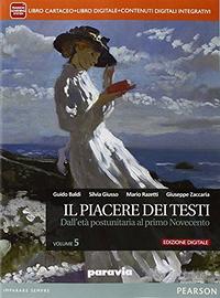 Il piacere dei testi Vol. 5 – ISBN: 9788839522481