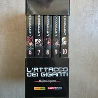 Cofanetto l'attacco dei giganti 