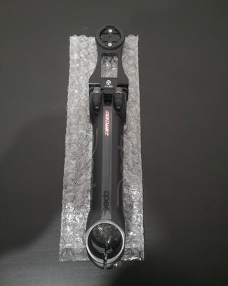 Attacco manubrio deda zero 100, 130mm + supporto