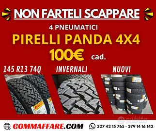 4 PNEUMATICI PIRELLI PANDA 4X4 145/R13 74Q DOT 192