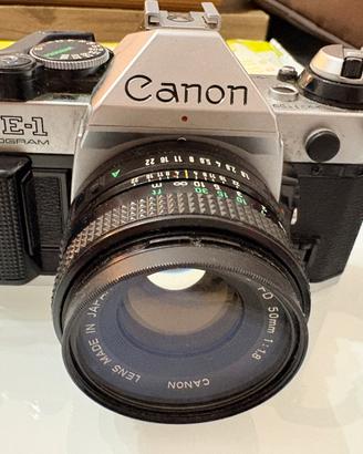 Canon AE-1 Program + Canon FD 50mm f/1.8