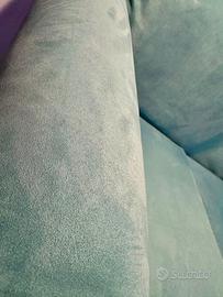 Set divano 5 posti color tiffany