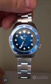 Orologio Lorenz  blu  diver 100mt 
