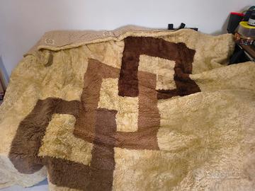 Coperta + cuscini in montone