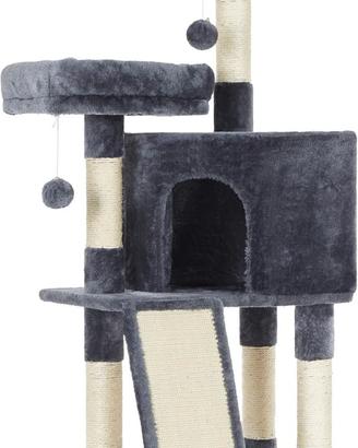Albero per Gatti L 50x35x115 Grigio Antracite