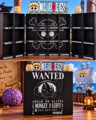 ESPOSITORE ONE PIECE WANTED LUFFY Kinder Joy