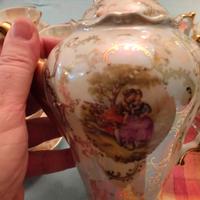 servizio da thè antico mai usato 