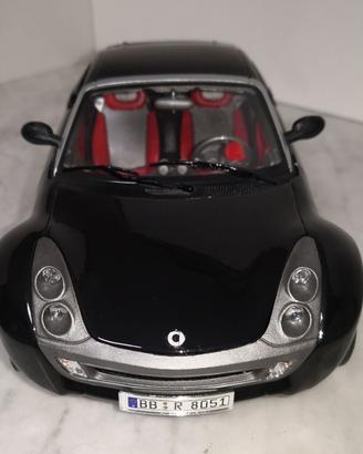 SMART ROADSTER COUPE’ 2-DOOR (2003), 1/18 BURAGO