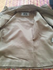 Giacca in Vera Pelle D’ARIENZO - Beige / Tortora