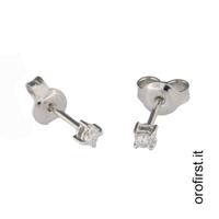 Orecchini punto luce nuovi 0,12 ct