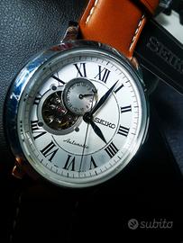 orologio Seiko open Heart Review automatico 