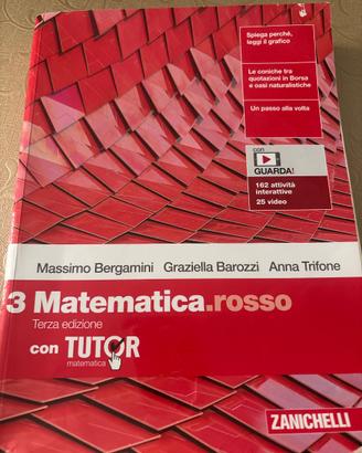 libro matematica terza superiore