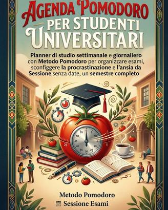 Agenda Pomodoro per Studenti Universitari