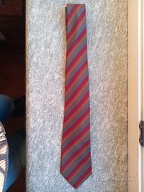 cravatta da uomo a righe Ives Saint Laurent 