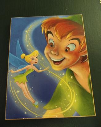 Grazioso quadro Peter Pan e Trilli