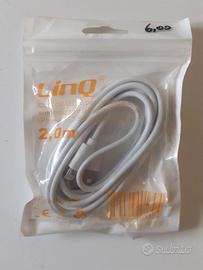cavo usb ios di 2 mtr iPhone, iPad o iPod
