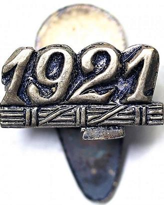 Distintivo fascista per Squadristi Campagna 1921