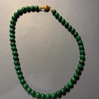 Collana in malachite