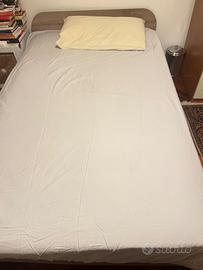 Letto per cameretta con materasso integrato
