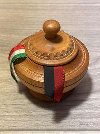 Piccola grolla legno