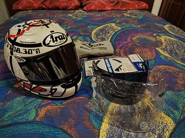 Arai rx7 gp haga monza white