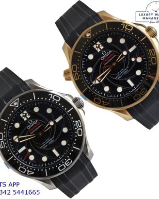 OMEGA Seamaster Diver 300 James Bond 007 Two-Watch
