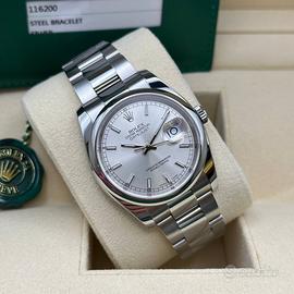 ⚪️ Rolex Datejust 36 (2019) - 116200 Italian