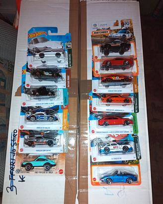 lotto 13 modellini Porsche 1:64