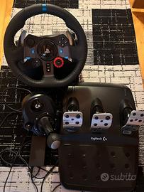 Logitech G29 + Pedaliera + Cambio – PS5 PS4 PC