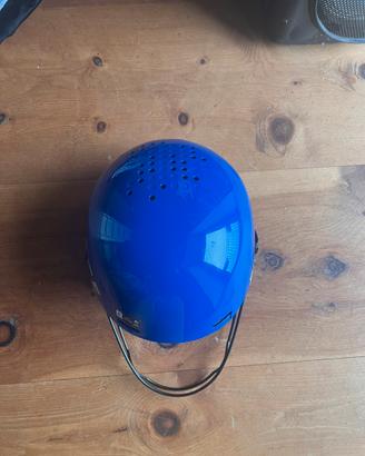 casco + mentoniera salomon