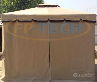 4 teli laterali di ricambio per gazebo 3x3 e 3x4